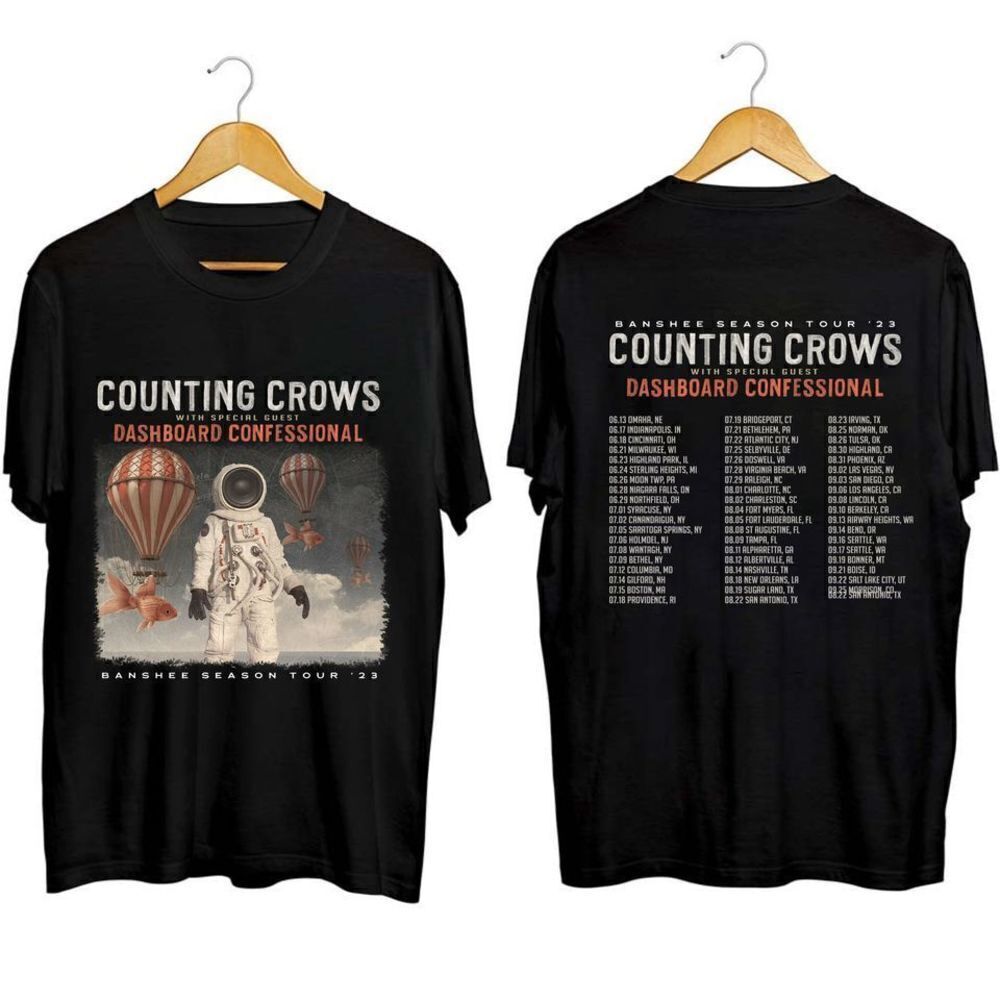 Counting Crows Banshee Season Tour 2023 Fan T-Shirt